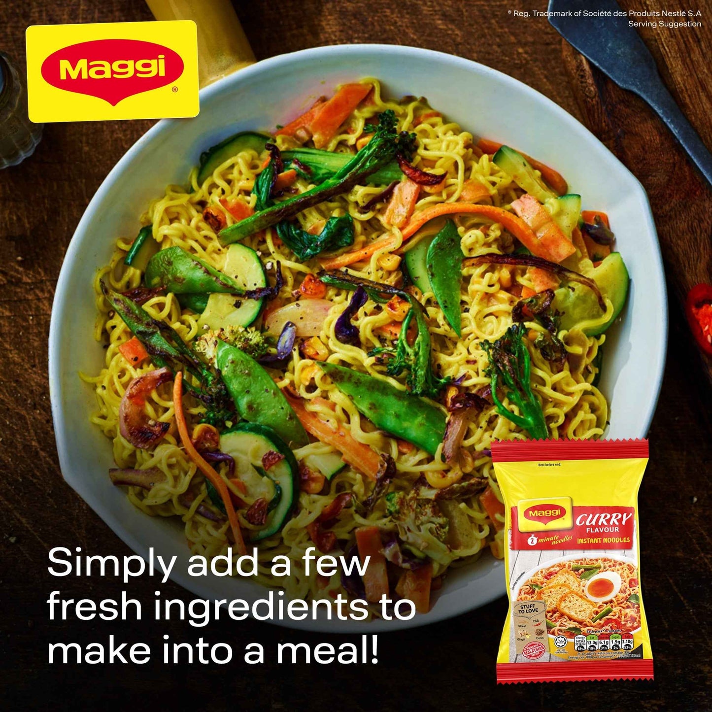 2-minute Instant Noodles - Curry by Maggi