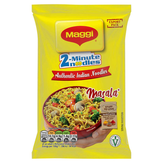 2 Minute Masala Flavour Instant Noodles by Maggi
