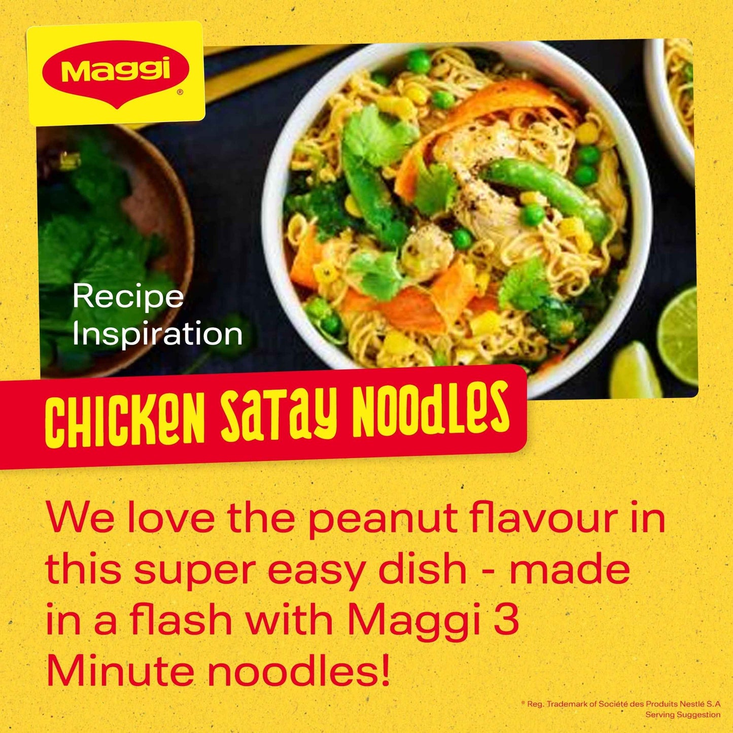 3 Minute Instant Noodles Chicken by Maggi