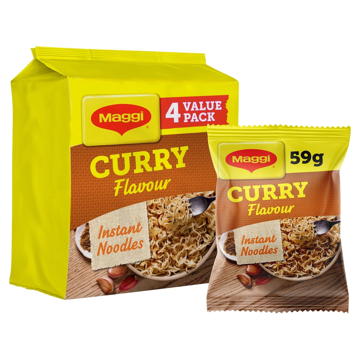 3 Minute Instant Noodles Curry Flavour by Maggi