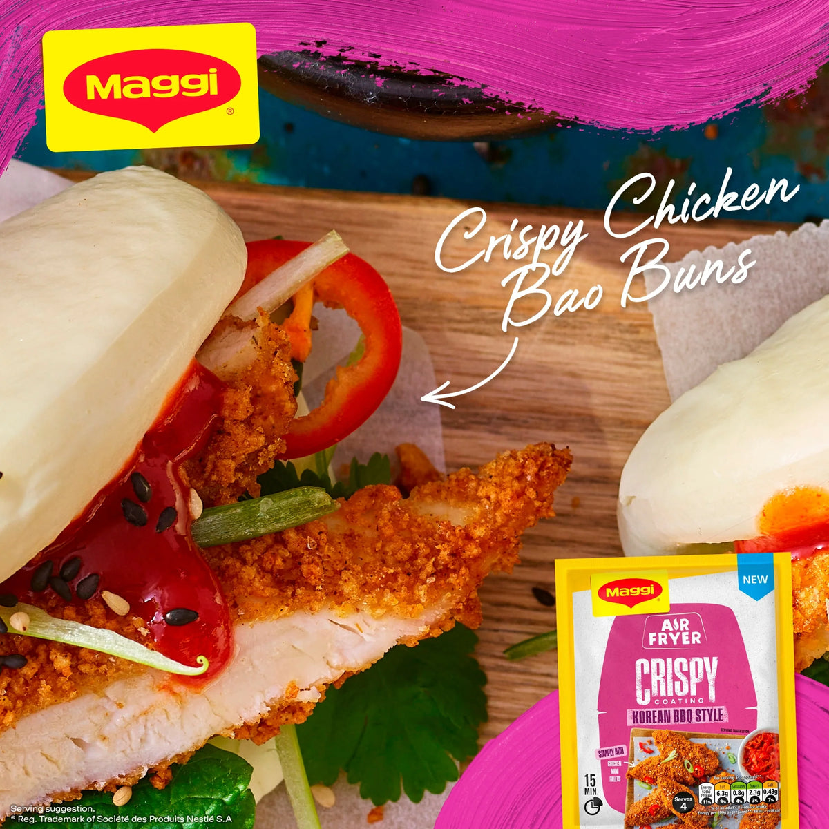 Air Fryer Crispy Korean Bbq Seasoning by Maggi