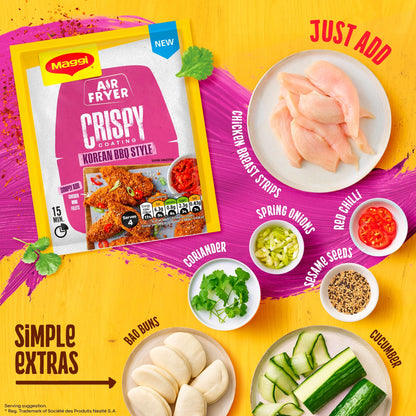 Air Fryer Crispy Korean Bbq Seasoning by Maggi