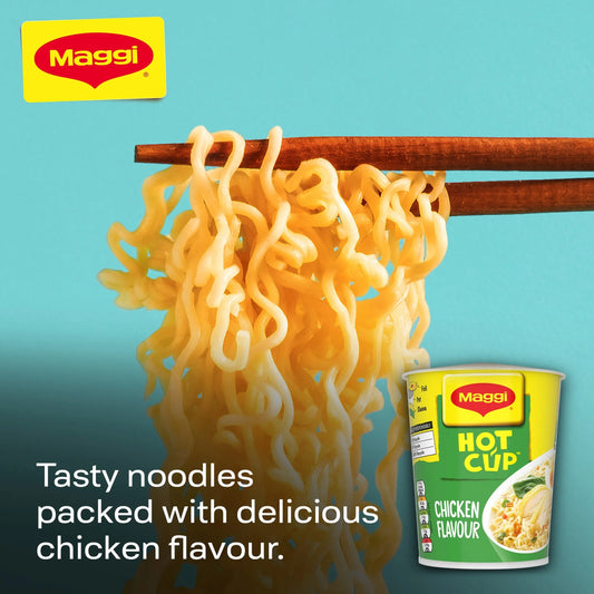 Hot Cup Chicken Noodles Pot 59.2g by Maggi