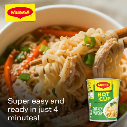 Hot Cup Chicken Noodles Pot 59.2g by Maggi