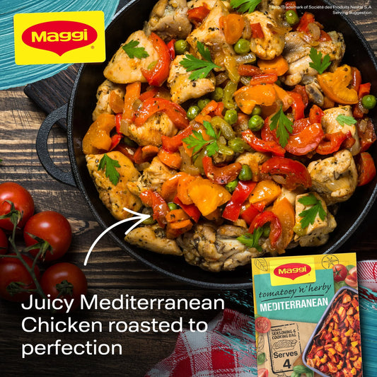 Mediterranean Chicken Seasoning & Cooking Bag 37g by Maggi