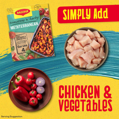 Mediterranean Chicken Seasoning & Cooking Bag 37g by Maggi