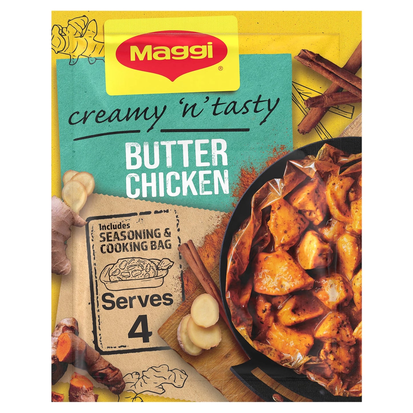 So Juicy Creamy Butter Chicken Recipe by Maggi