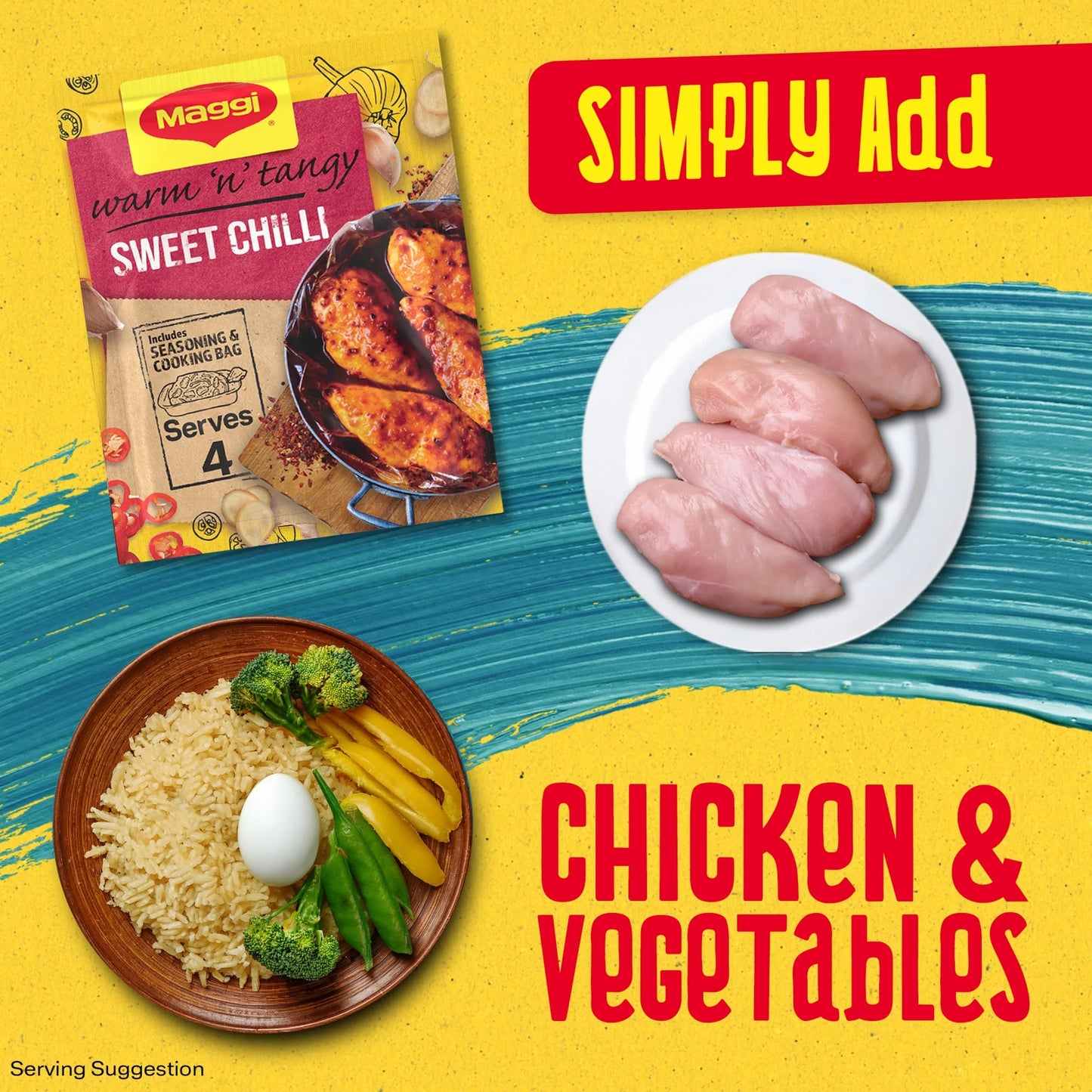 So Juicy Sweet Chilli Chicken Recipe by Maggi