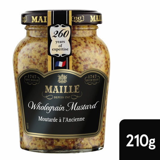 Wholegrain Mustard 210g by MAILLE