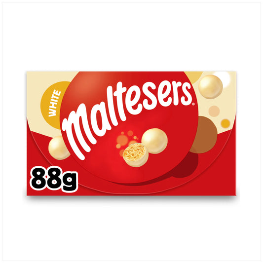 White Chocolate Box 88g by maltesers at The British Vault