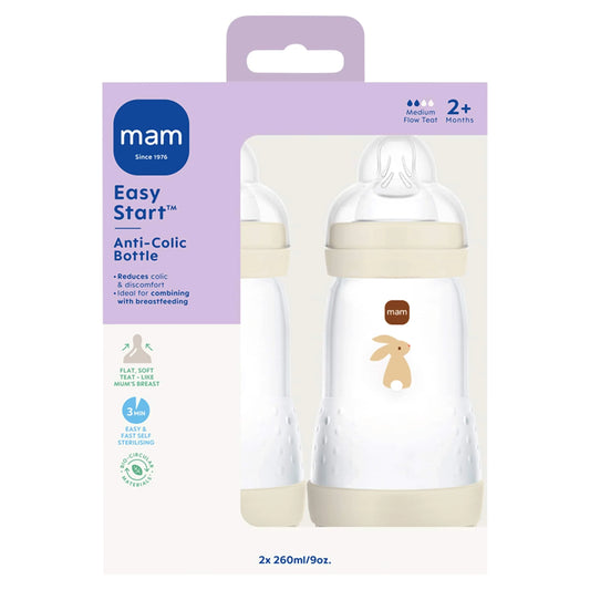 2 Pack Bottles 260ml by MAM