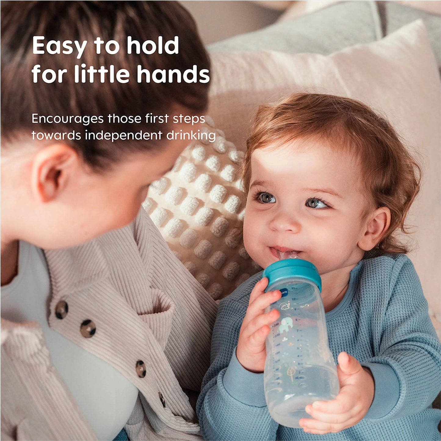 Easy Active Baby Bottle 330ml - 2 Pack by MAM