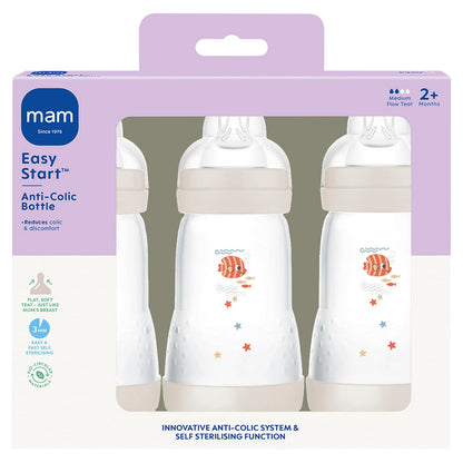 Easy Start Anti-colic Bottle 2+ Months 3 by MAM