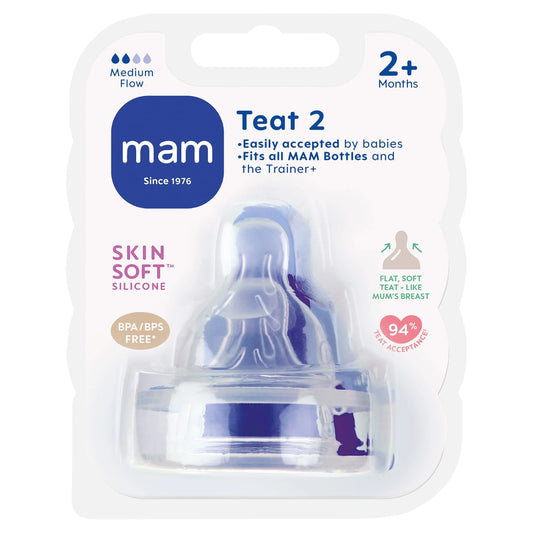 Medium Flow Teat 2+ Months by MAM