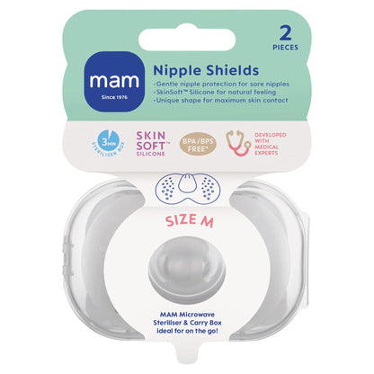 Nipple Shield Medium 2 Pack by MAM