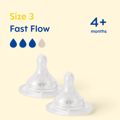 Ultivent Fast Flow Teat X2 by MAM