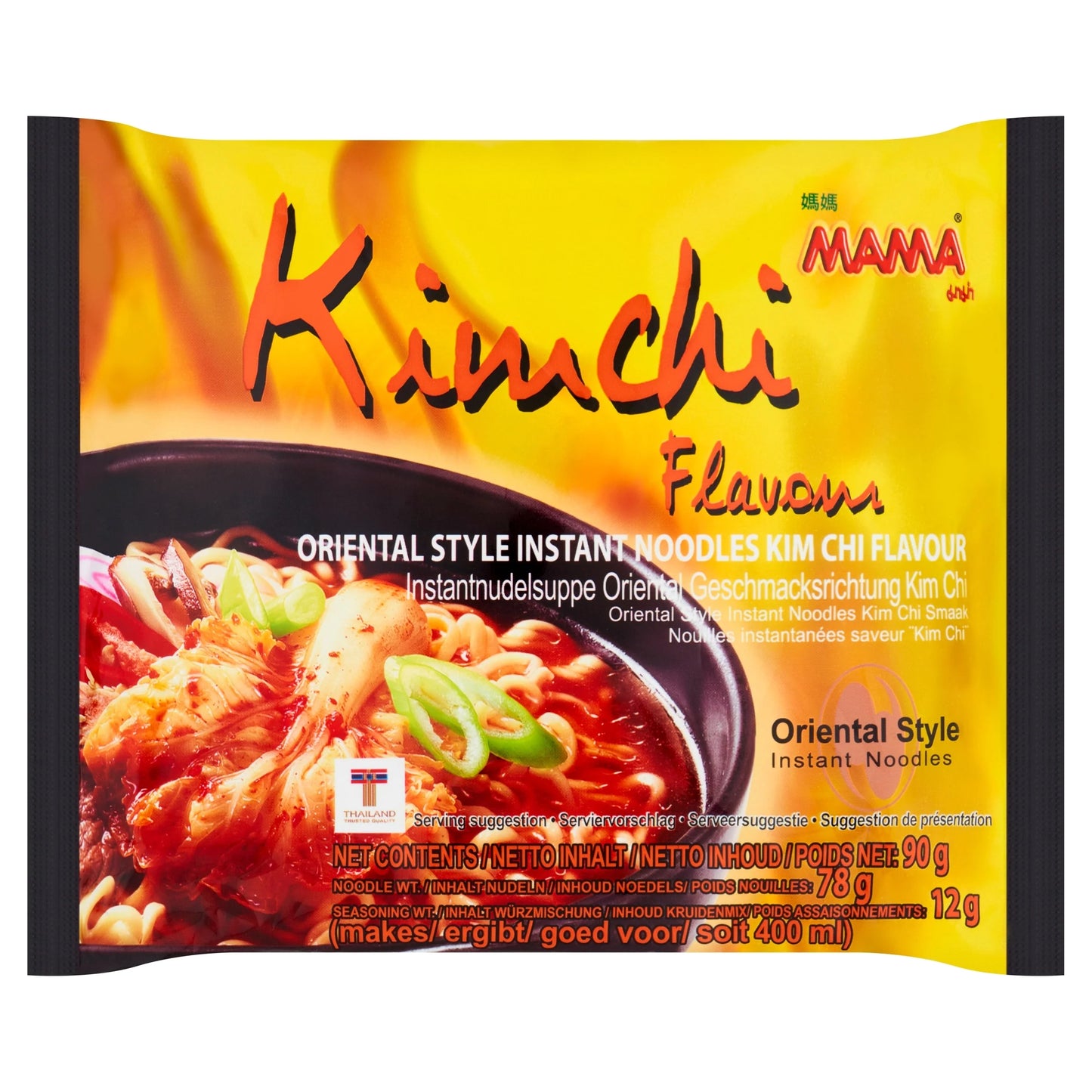 Kimchi Instant Noodles 90g by MAMA