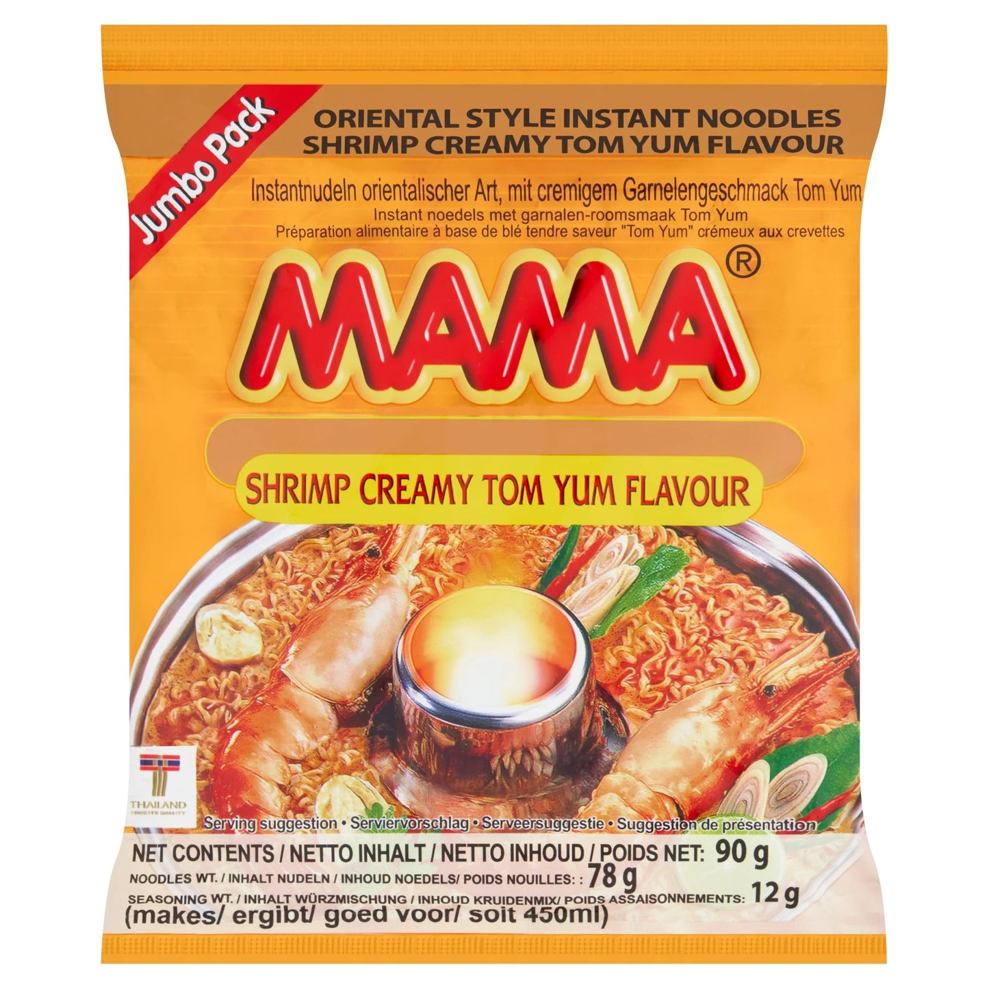 Noodle Creamy Shrimp Tom Yum 90g by MAMA