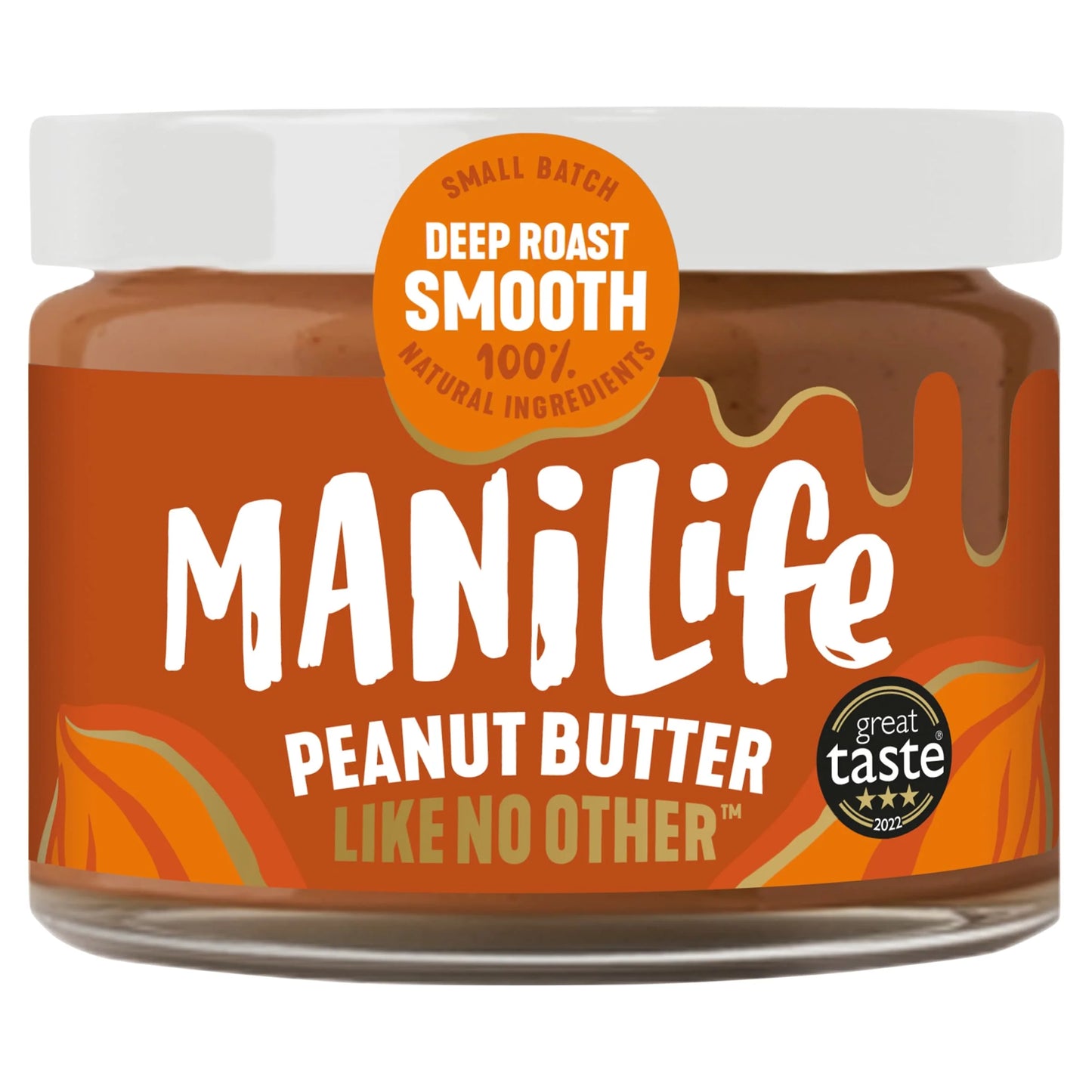 Deep Roast Smooth Peanut Butter 275g by Manilife