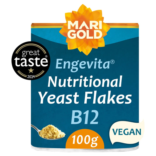 Marigold Engevita B12 Yeast Flakes 100g by MARIGOLD HEALTH FOODS