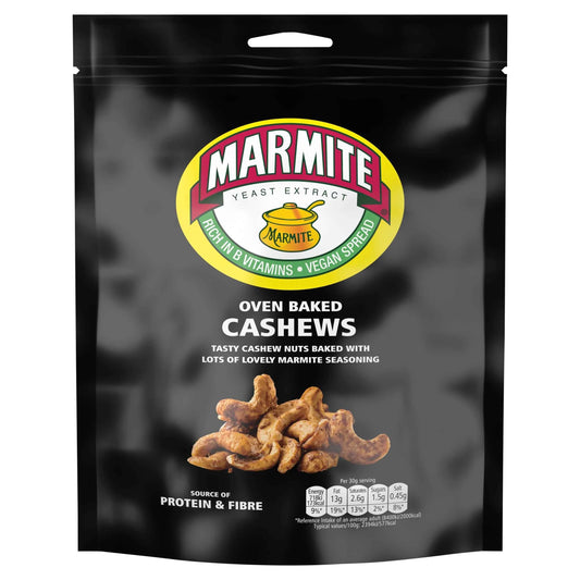 Oven Baked Cashews 90g by MARMITE