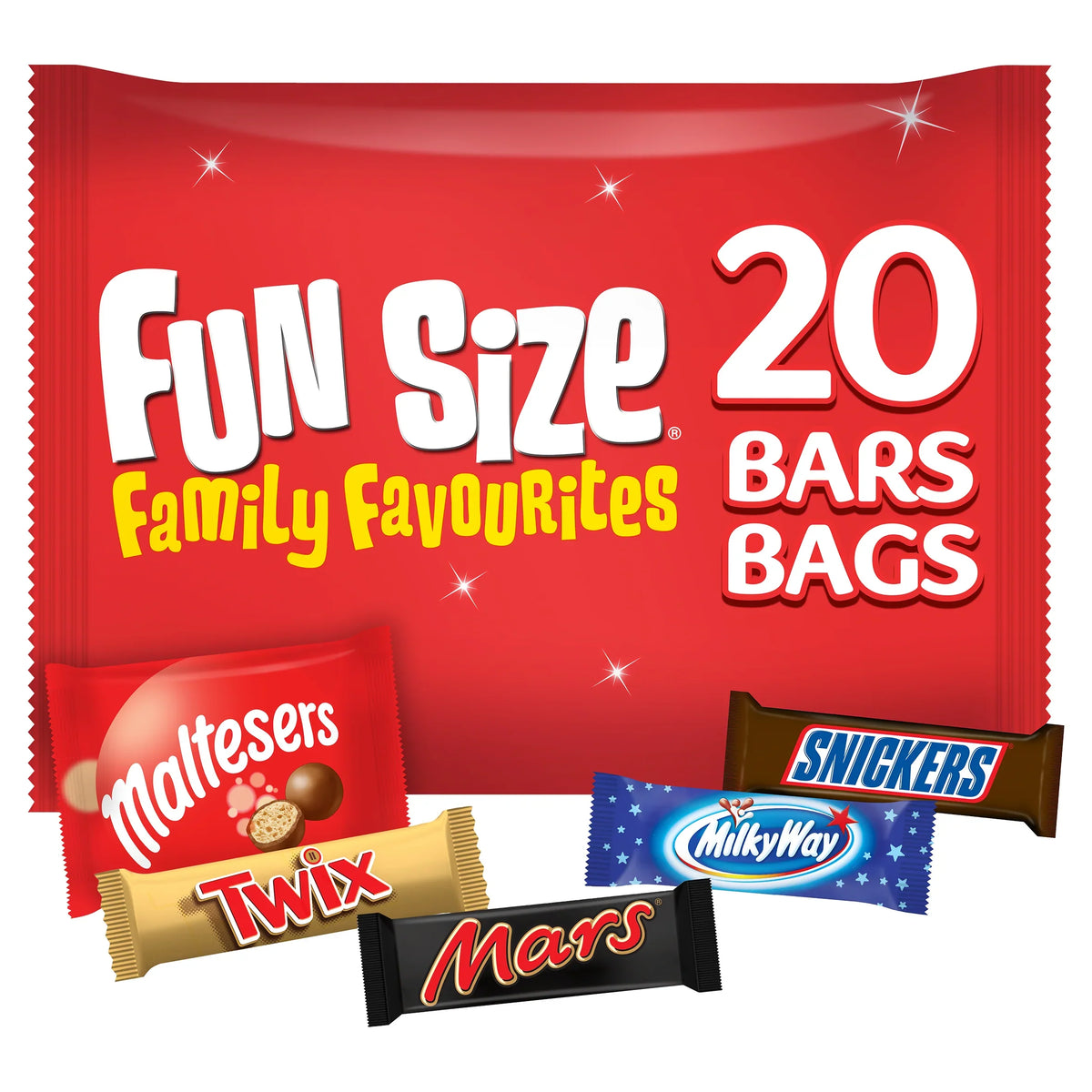 Snickers, Milky Way, Maltesers, Twix by Mars at The British Vault