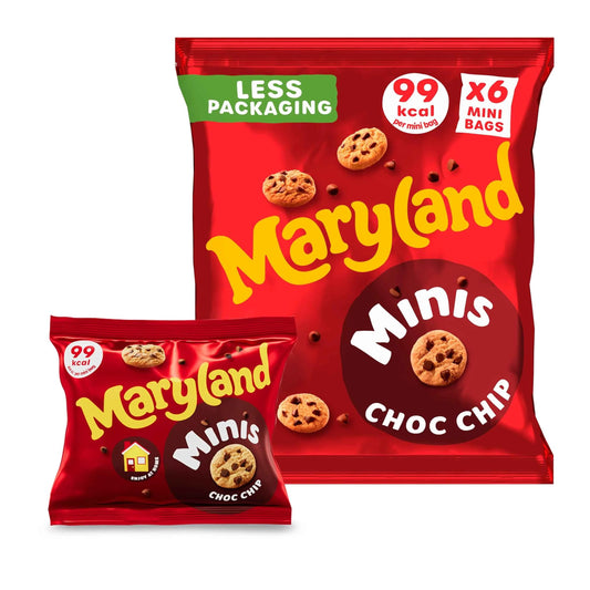 Minis Cookies - Choc Chip 6 Mini by MARYLAND