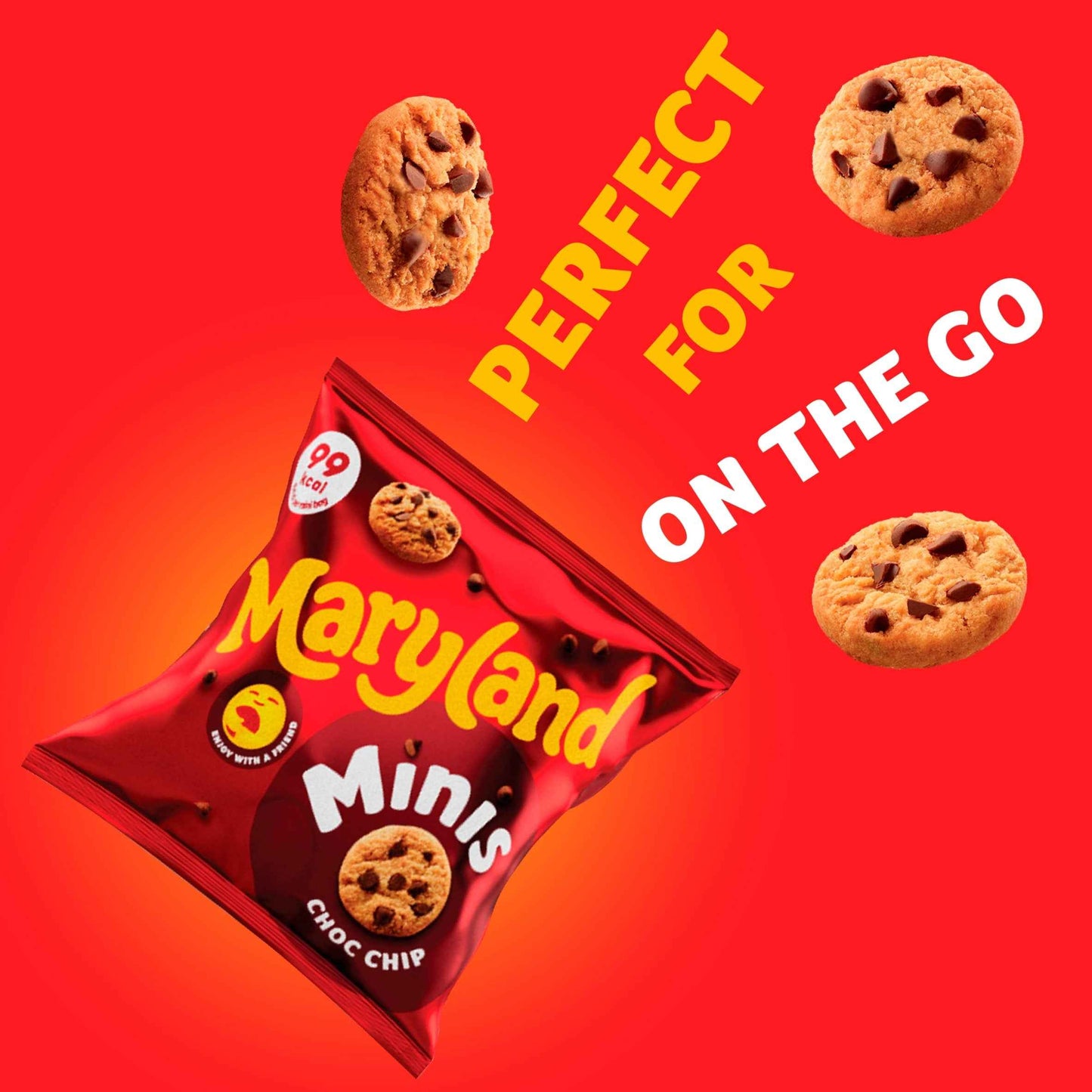 Minis Cookies - Choc Chip 6 Mini by MARYLAND