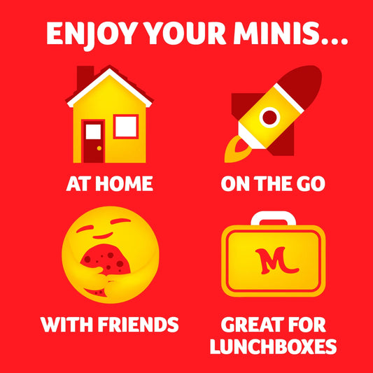 Minis Double Chocolate Chip Cookies Mini Bags Multipack, 6 by MARYLAND