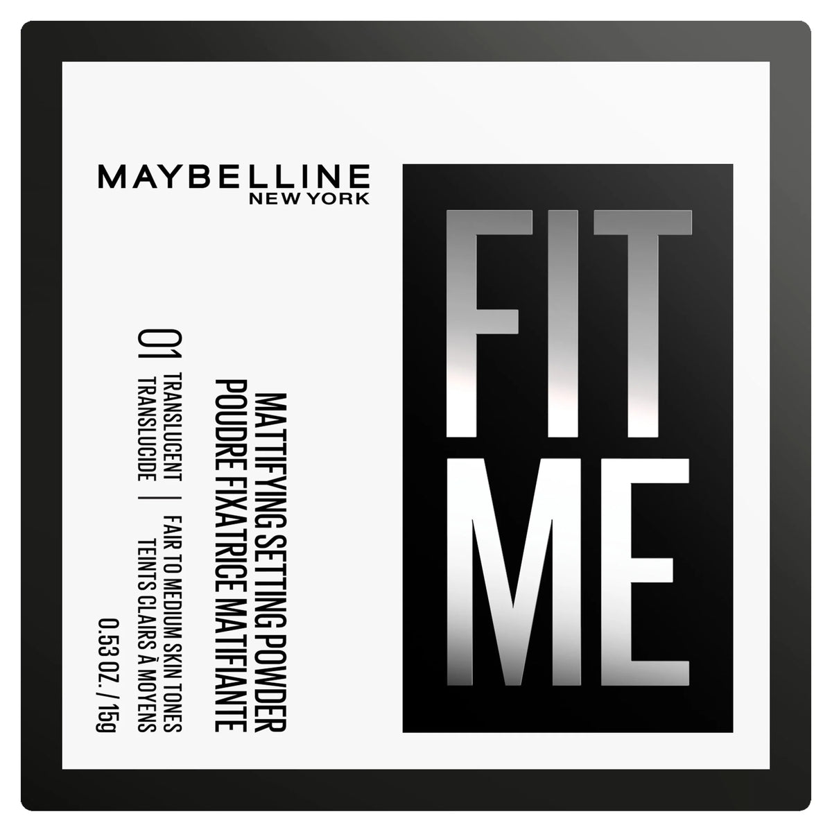 Fit Me Loose Powder, 01 by MAYBELLINE