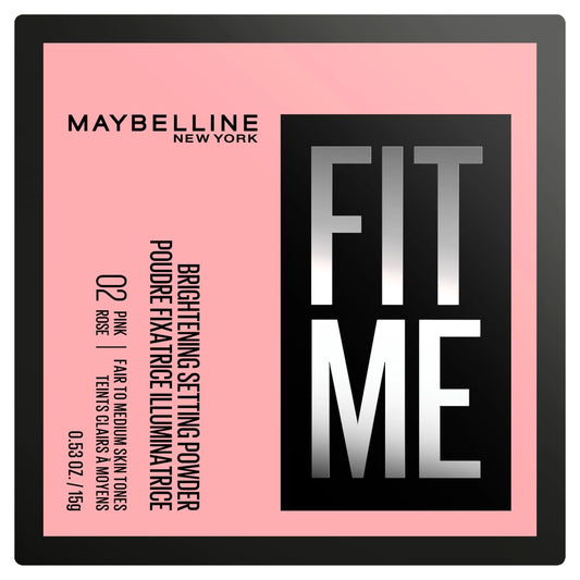 Fit Me Loose Powder, 02 Pink by MAYBELLINE