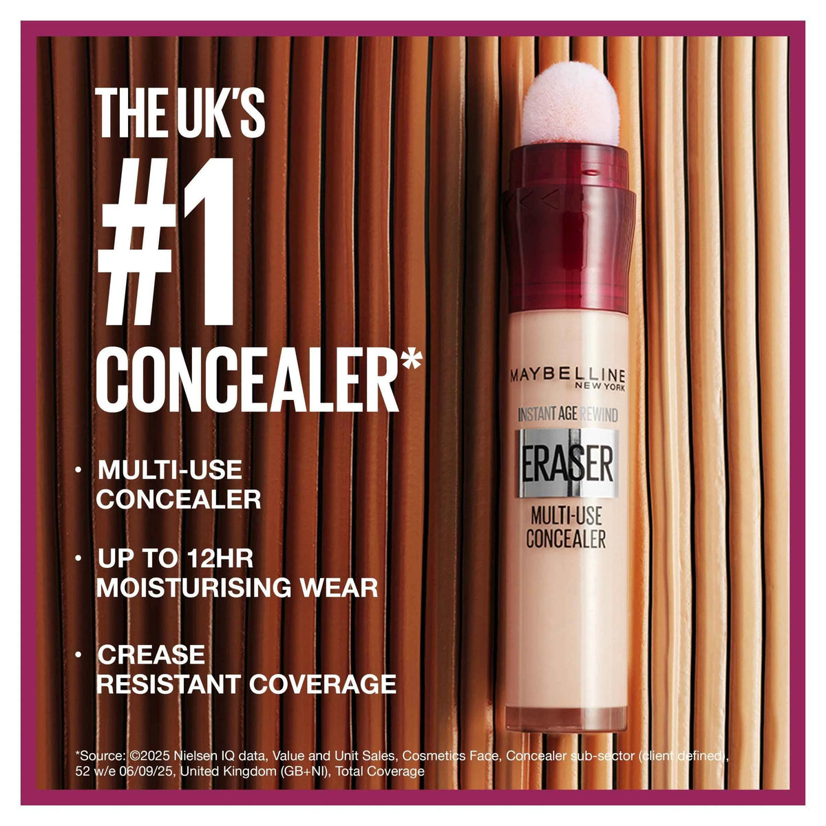 Instant Anti-age Eraser Colour Correcting Concealer, by MAYBELLINE