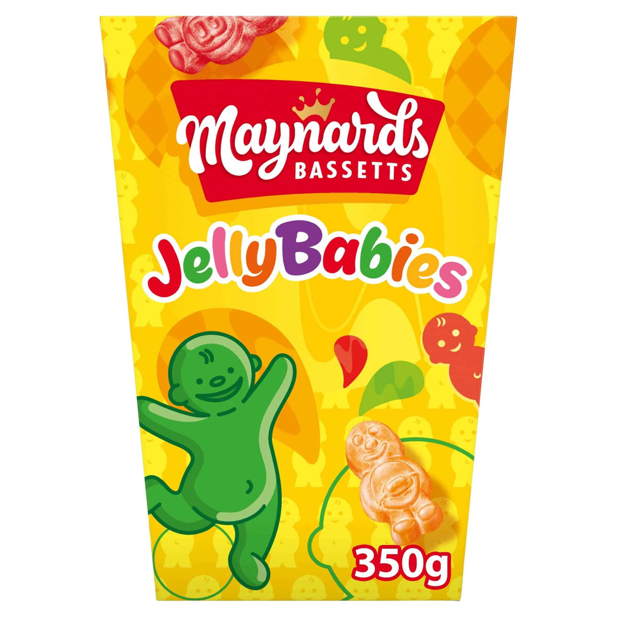 Jelly Babies Sweets Carton 350g by Maynards Bassetts