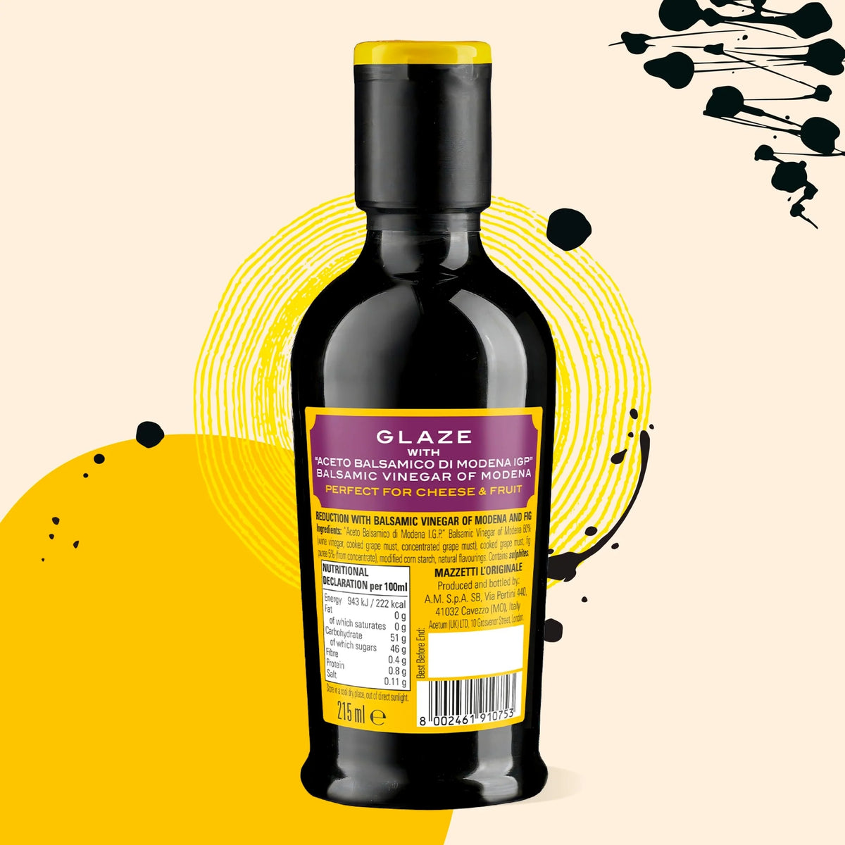 Chef's Reduction Fig Gourmet Glaze by Mazzetti