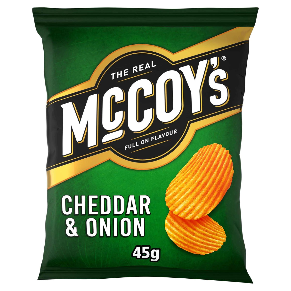 Cheddar & Onion Grab Bag Crisps 45g by McCOY'S