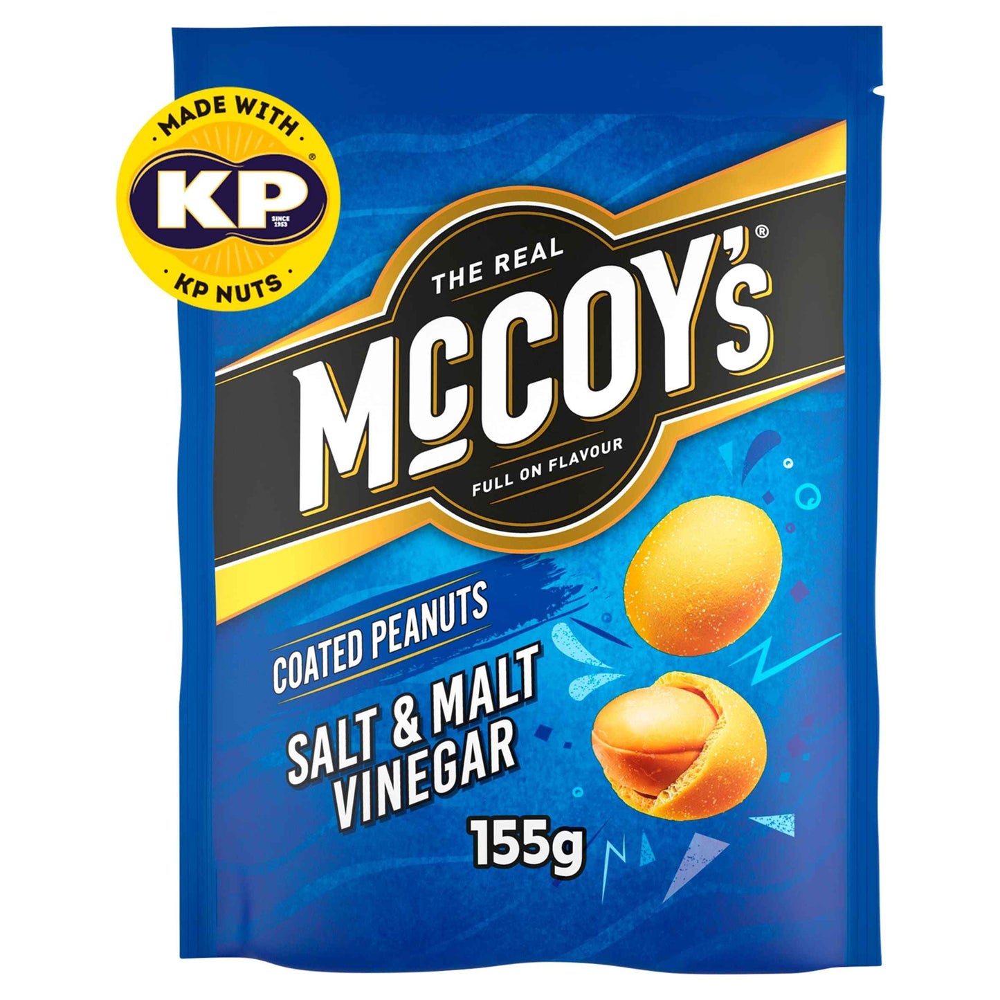 Coated Peanuts Salt & Malt Vinegar by McCOY'S