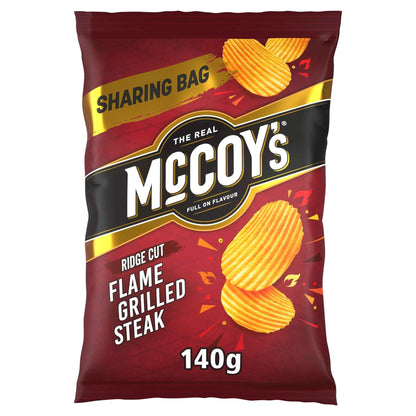 Flame Grilled Steak Sharing Crisps 140g by McCOY'S