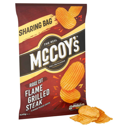 Flame Grilled Steak Sharing Crisps 140g by McCOY'S