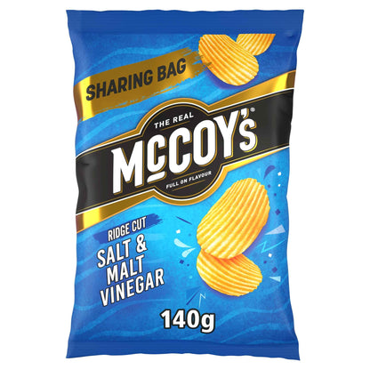 Salt & Malt Vinegar Sharing Crisps by McCOY'S