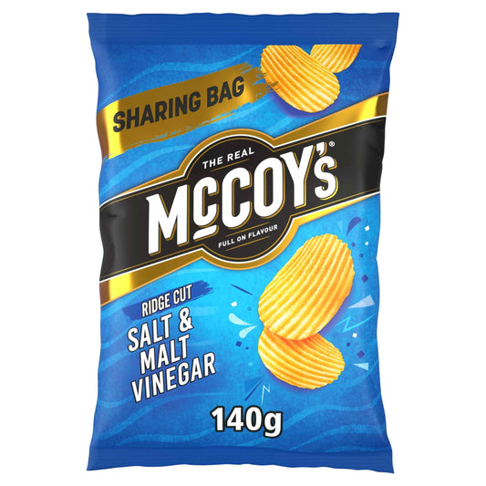 Salt & Malt Vinegar Sharing Crisps by McCOY'S