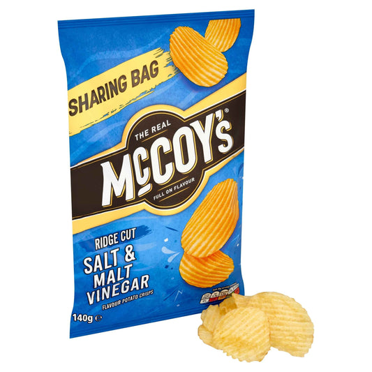 Salt & Malt Vinegar Sharing Crisps by McCOY'S