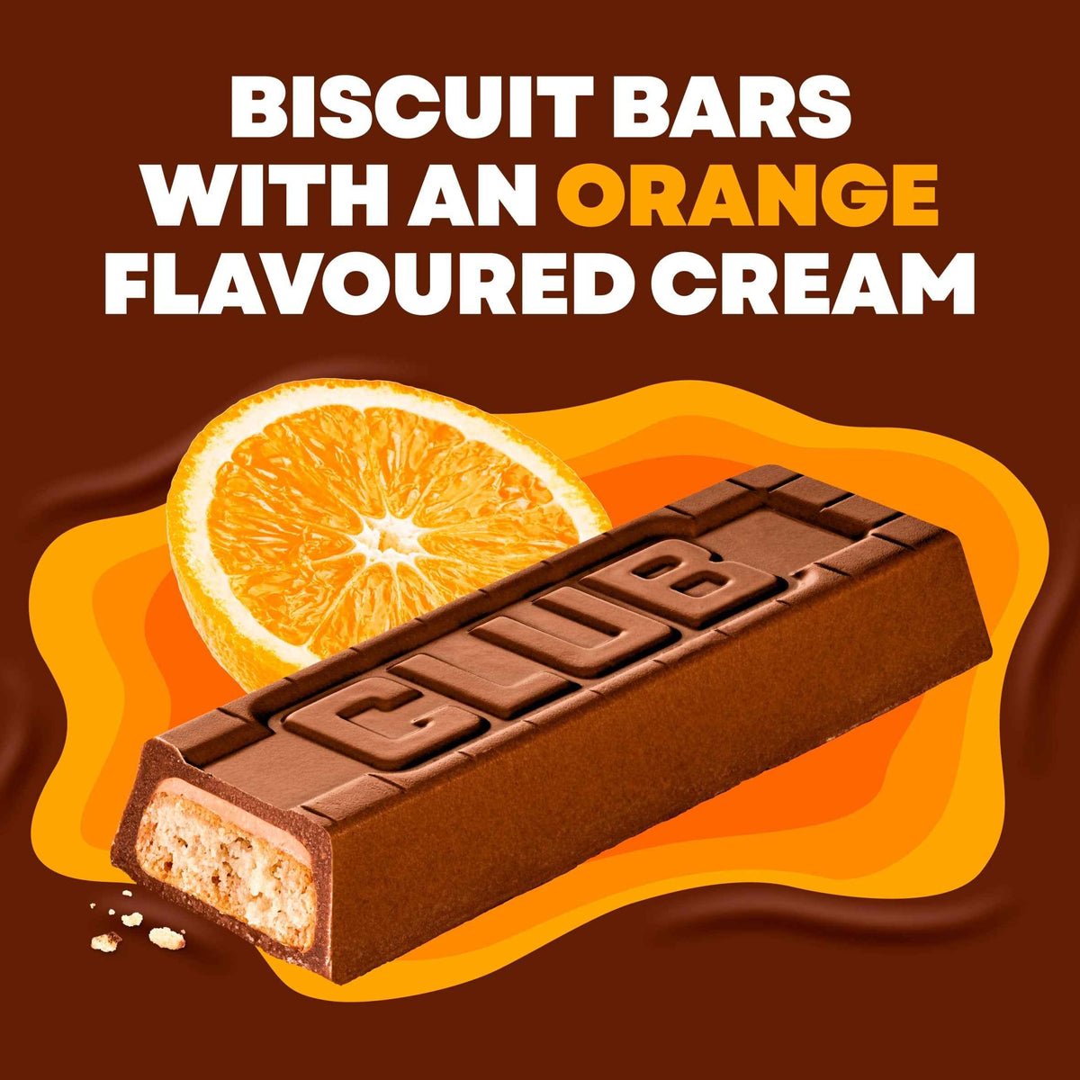 Club Orange Biscuit Bars 7x22g by McVitie's