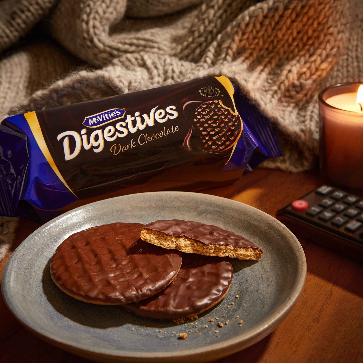 Dark Chocolate Digestives Biscuits by McVitie's