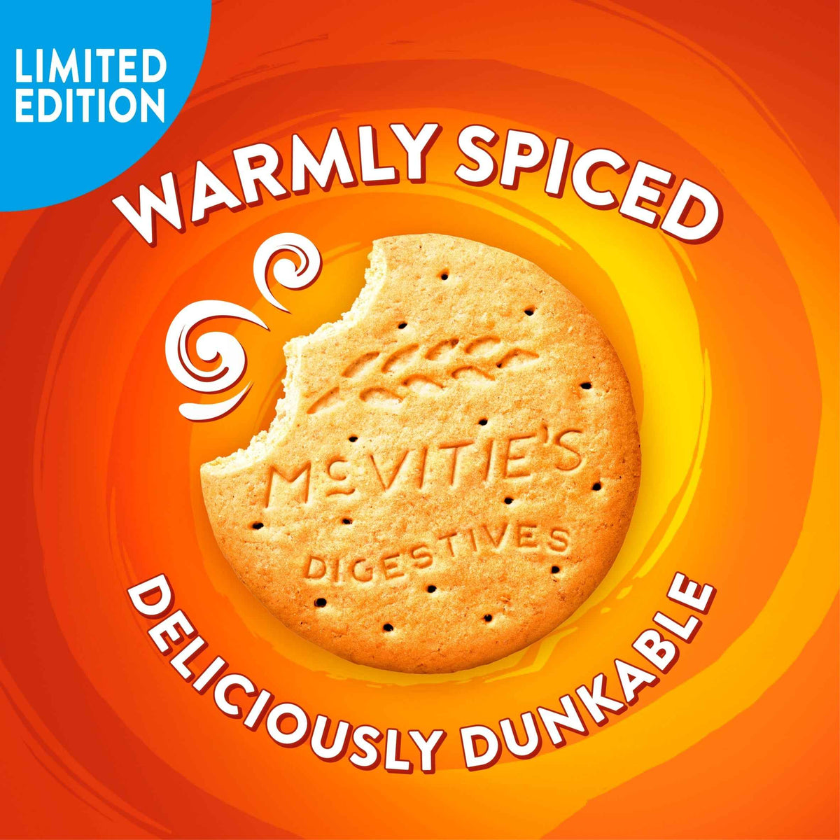 Digestives Light One Cinnamon Flavour 250g by McVitie's