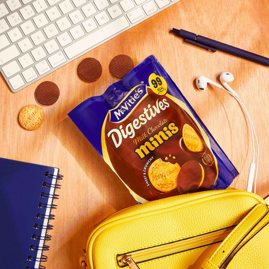 Digestives Milk Chocolate Minis 80g by McVitie's