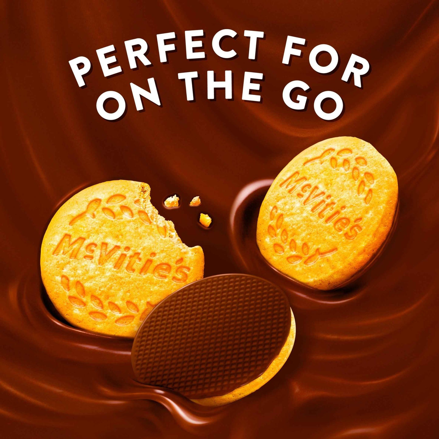 Digestives Milk Chocolate Minis 80g by McVitie's