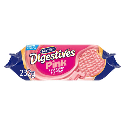 Digestives Pink Raspberry & Cream by McVitie's