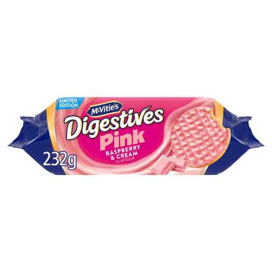 Digestives Pink Raspberry & Cream by McVitie's
