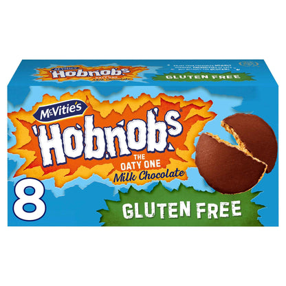 Mcvitie's Gluten Free Milk Chocolate HOBNOBS (150g)