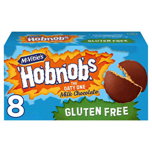 Mcvitie's Gluten Free Milk Chocolate HOBNOBS (150g)
